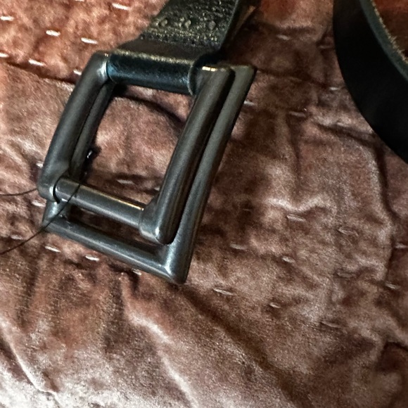 Free People Rowan Dark GreenLeather Belt main image 5